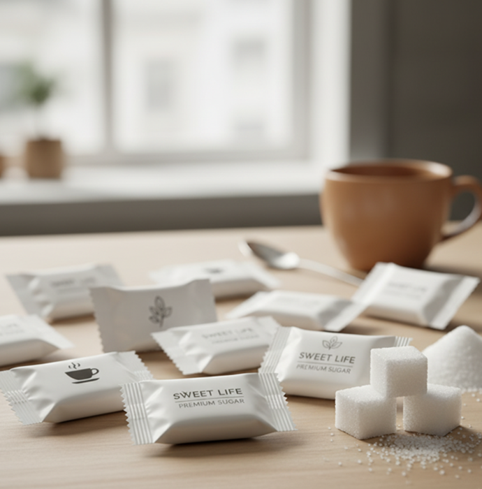 Baskılı Küp Şeker